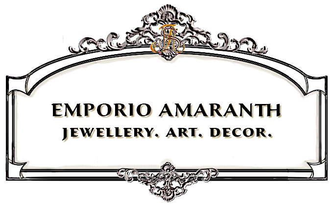 Logo of Emporio Amaranth boutique selling original jewellery and art, and vintage decor