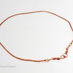 Copper Viking Knit Necklace